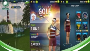 Phần mềm dạy đánh golf