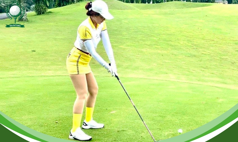 Học viên nữ tại Vina Golf Center
