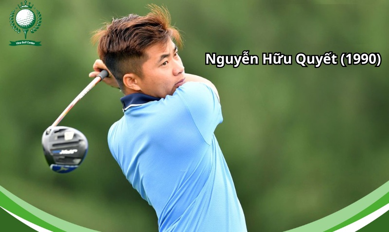 golfer Nguyễn Hữu Quyết